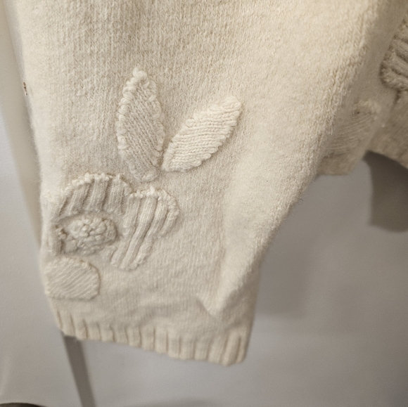 NWOT - Vintage Sigrid Olsen Cardigan -  Cream - Classic - Elegant - Picture 10 of 11